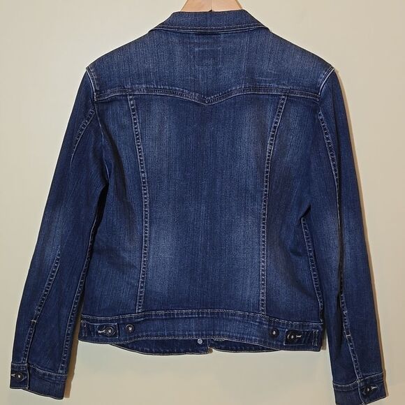 Levi's Women's Classic Denim Trucker Jean Jacket Medium Wash 70240 Size Large - Picture 6 of 13